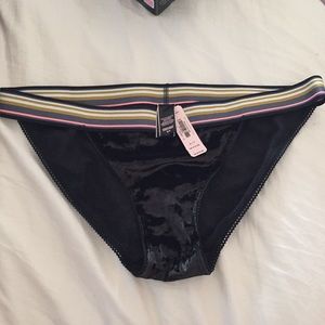 Victoria’s Secret Velvety black underwear